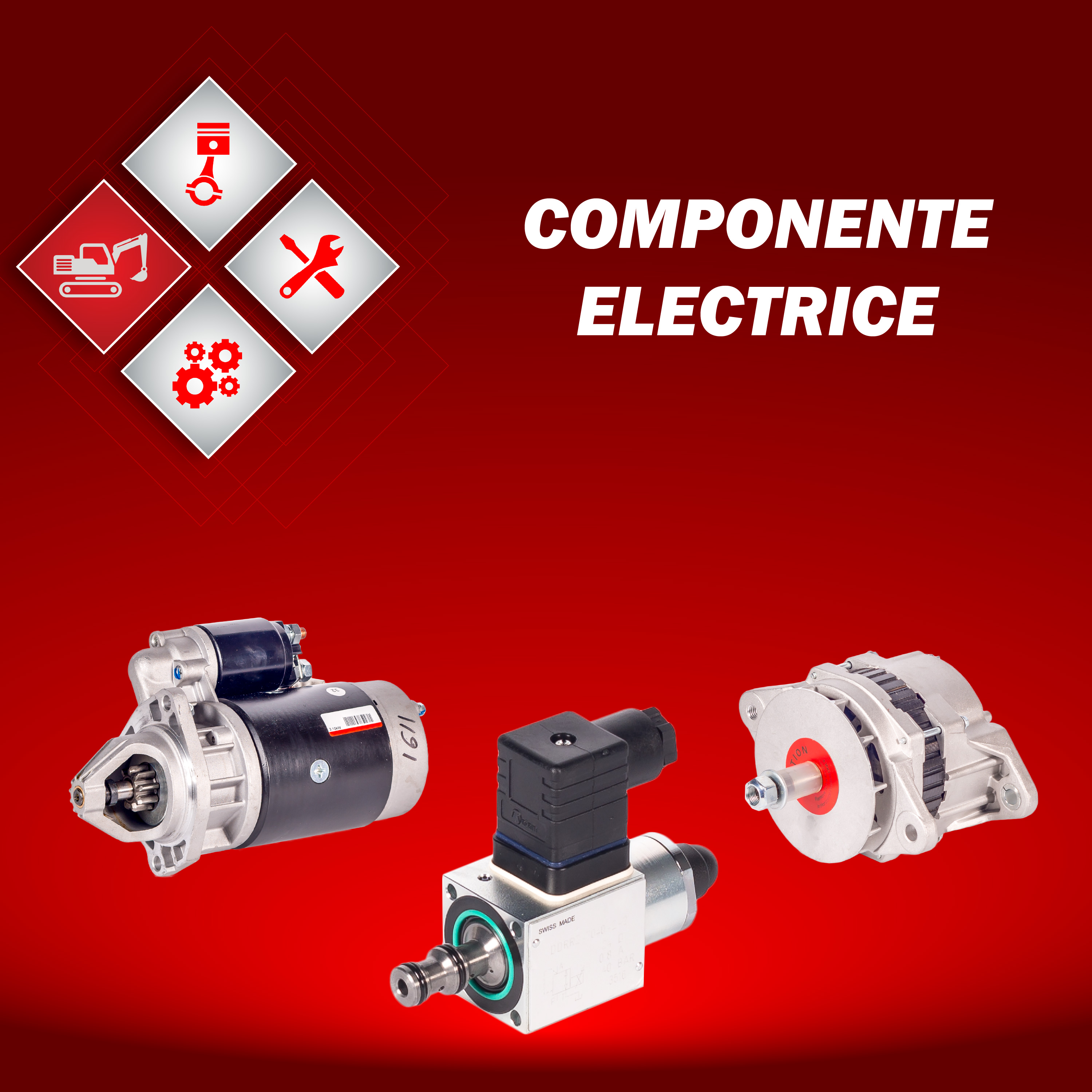 componente electrice si electronice pentru utileje de constructii