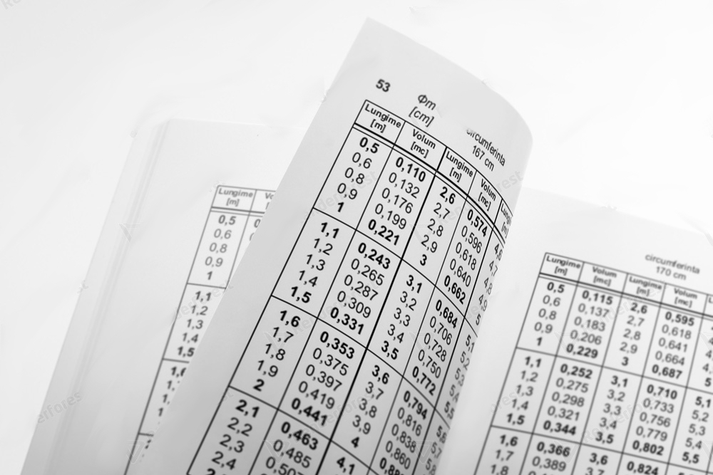 CARTE ‘TABELE DE CUBAJ PENTRU LEMN ROTUND’, EDIȚIA A III-A, 2021, THM