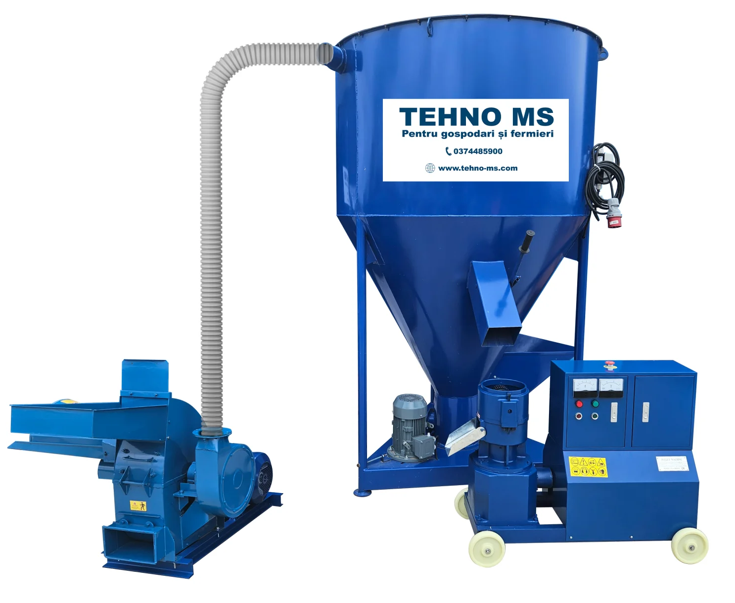 Complex de procesare hrana pentru animale Tehno MS