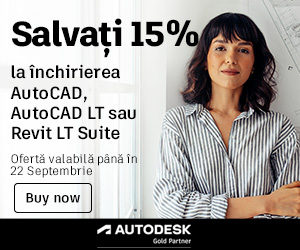 15% Reducere - AutoCAD, AutoCAD LT, Revit LT Suite