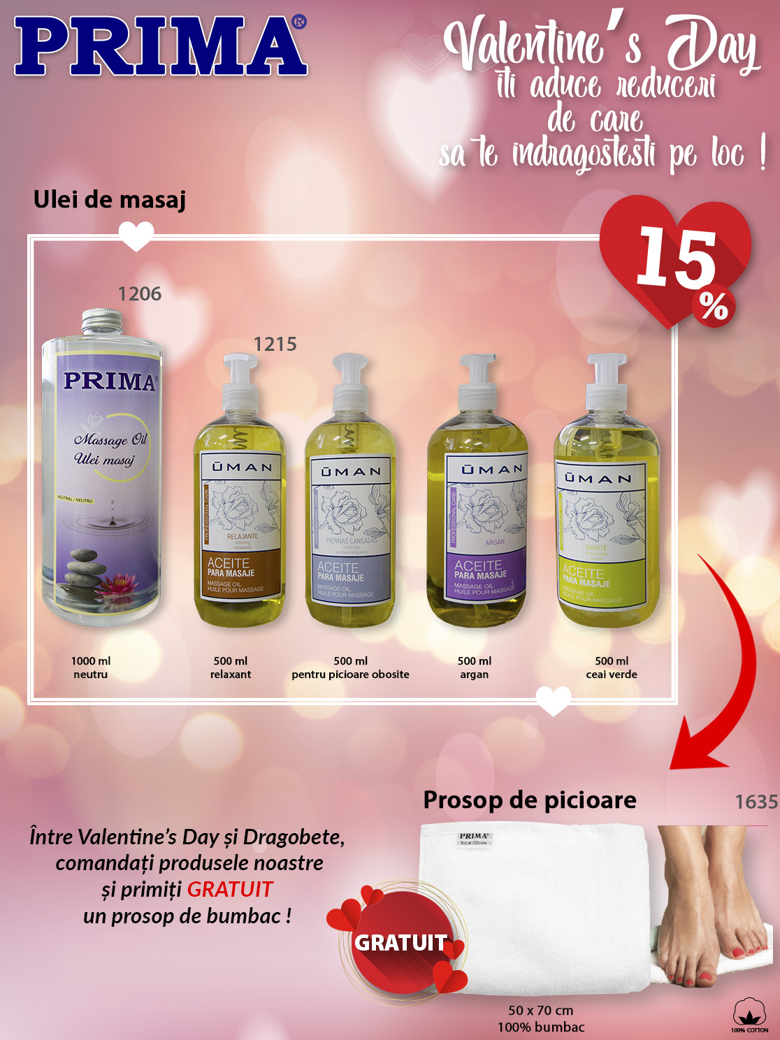 Intre Valentine’s Day si Dragobete, ofera un cadou din iubire!