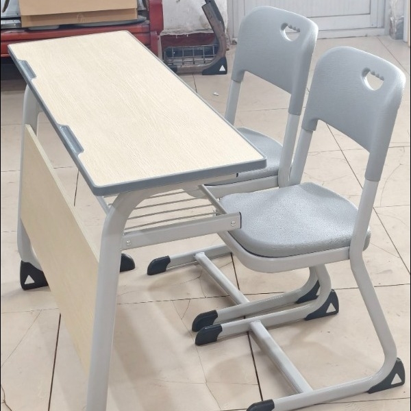 SET Banca Scolara Dubla Cu 2 Scaune, Mobilier Scoala Elevi