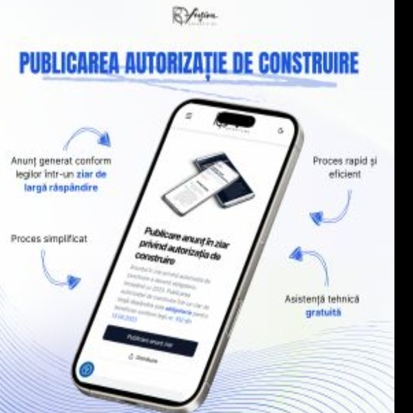 Publicare anunt autorizatie de construire in ziar