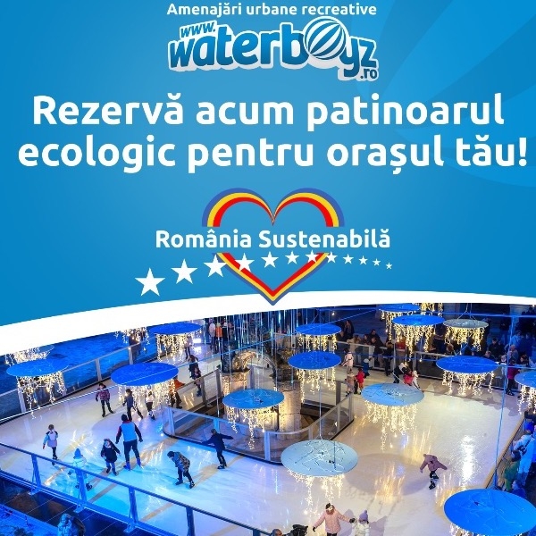 Patinoar Eco pentru Târg de Crăciun cu 10% discount!