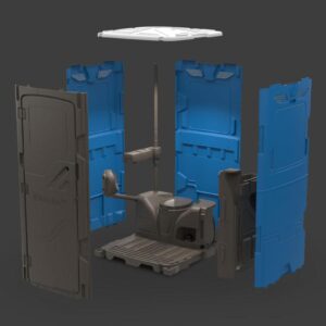 Toaleta ecologica standard model ROMA Plus