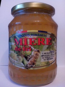 Miere de tei 100% naturala la borcan de 1.25 kg - Pret vechi: 35 RON Reducere 14%  Pret nou: 30 RON