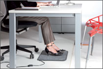 Covoras incalzitor pentru picioare, din mocheta, dimensiune 60 x 85cm