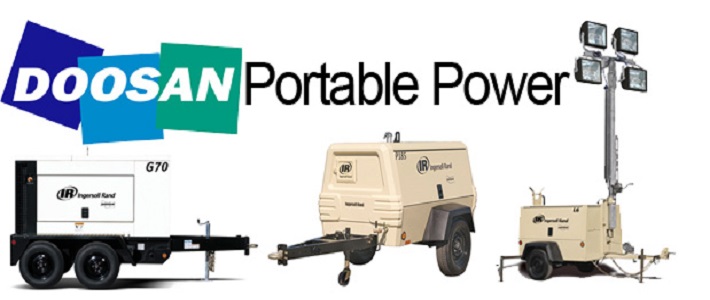 DOOSAN Portable Power Echipamente de iluminat • Generatoare de curent • Motocompresoare Portabile