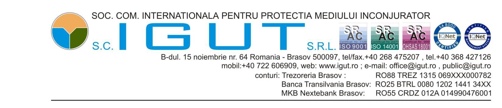 Proiecte de staţii de epurare - ape menajere şi industriale