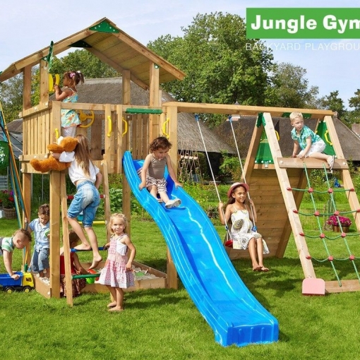 Ansambe de joaca - Jungle Gym Chalet-Climb Extra - 5.141  lei