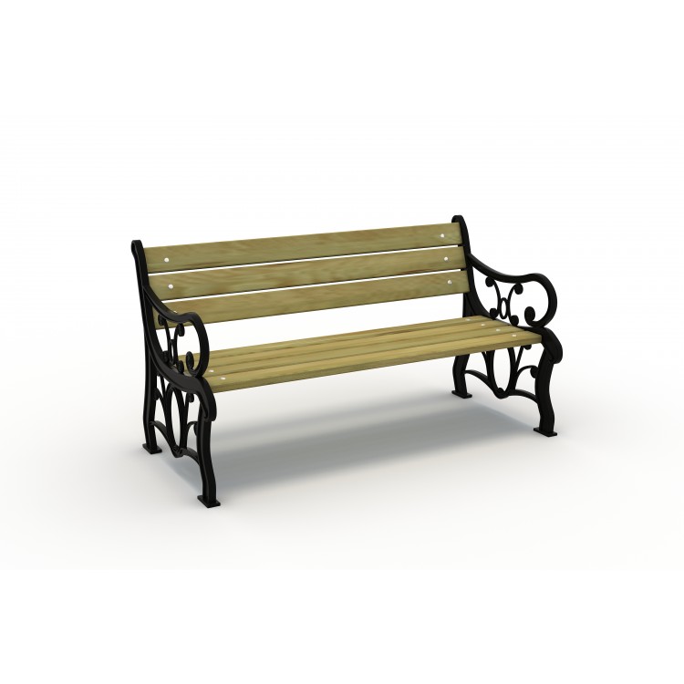 08B Mobilier urban stradal Banca exterior parc