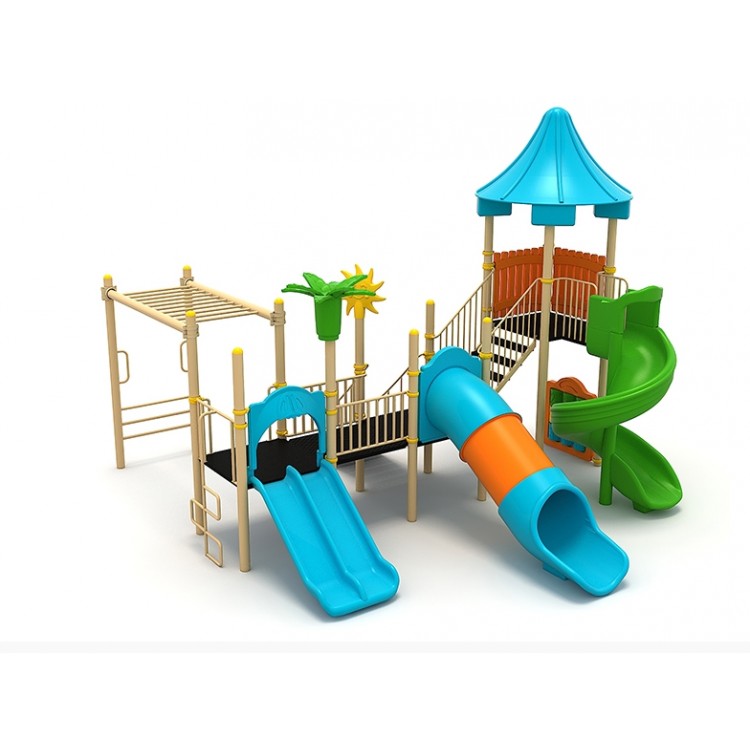 117M Clasic Echipament loc de joaca exterior parc din metal