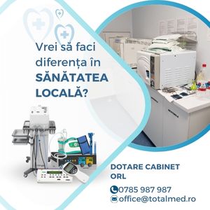 Dotare cabinet ORL
