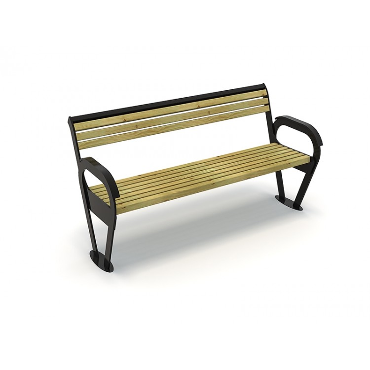 43B Mobilier urban stradal Banca exterior parc
