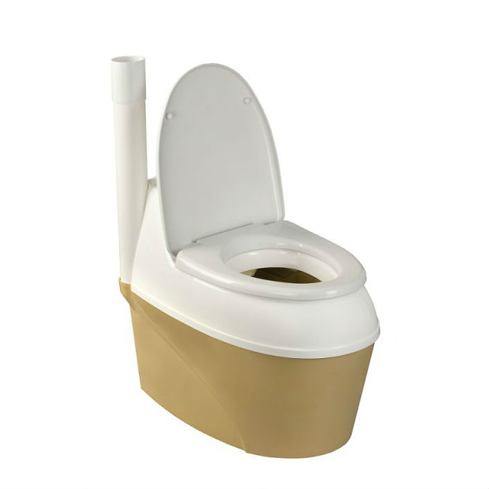 PitEco 506 – Toaleta uscată compactă și eficientă, fără apă și canalizare