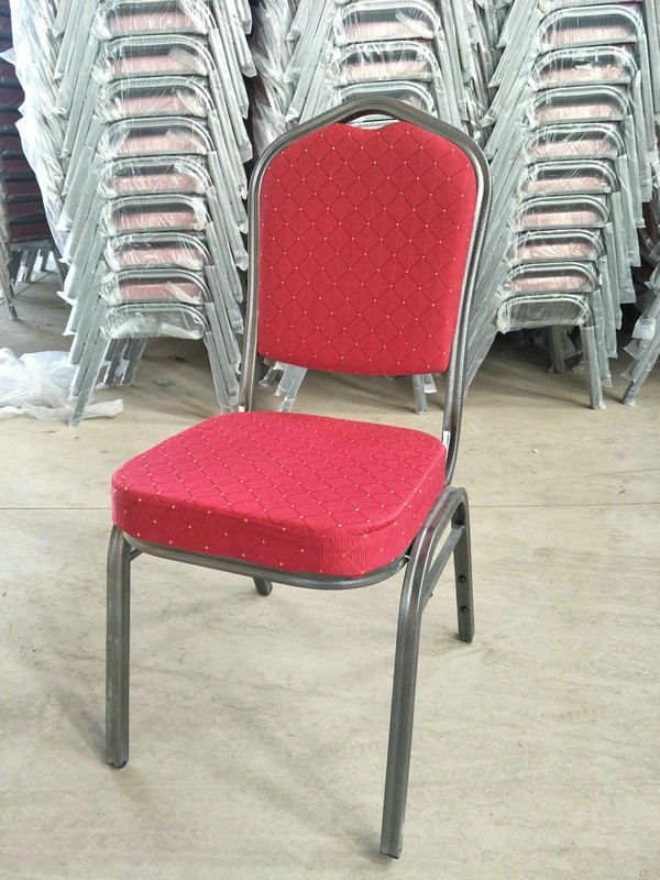 Scaun pentru restaurant / evenimente  cu spatar coroana gri