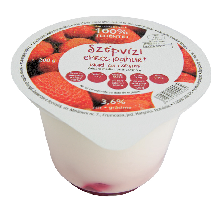 IAURT CU CĂPȘUNI / EPRES JOGHURT
