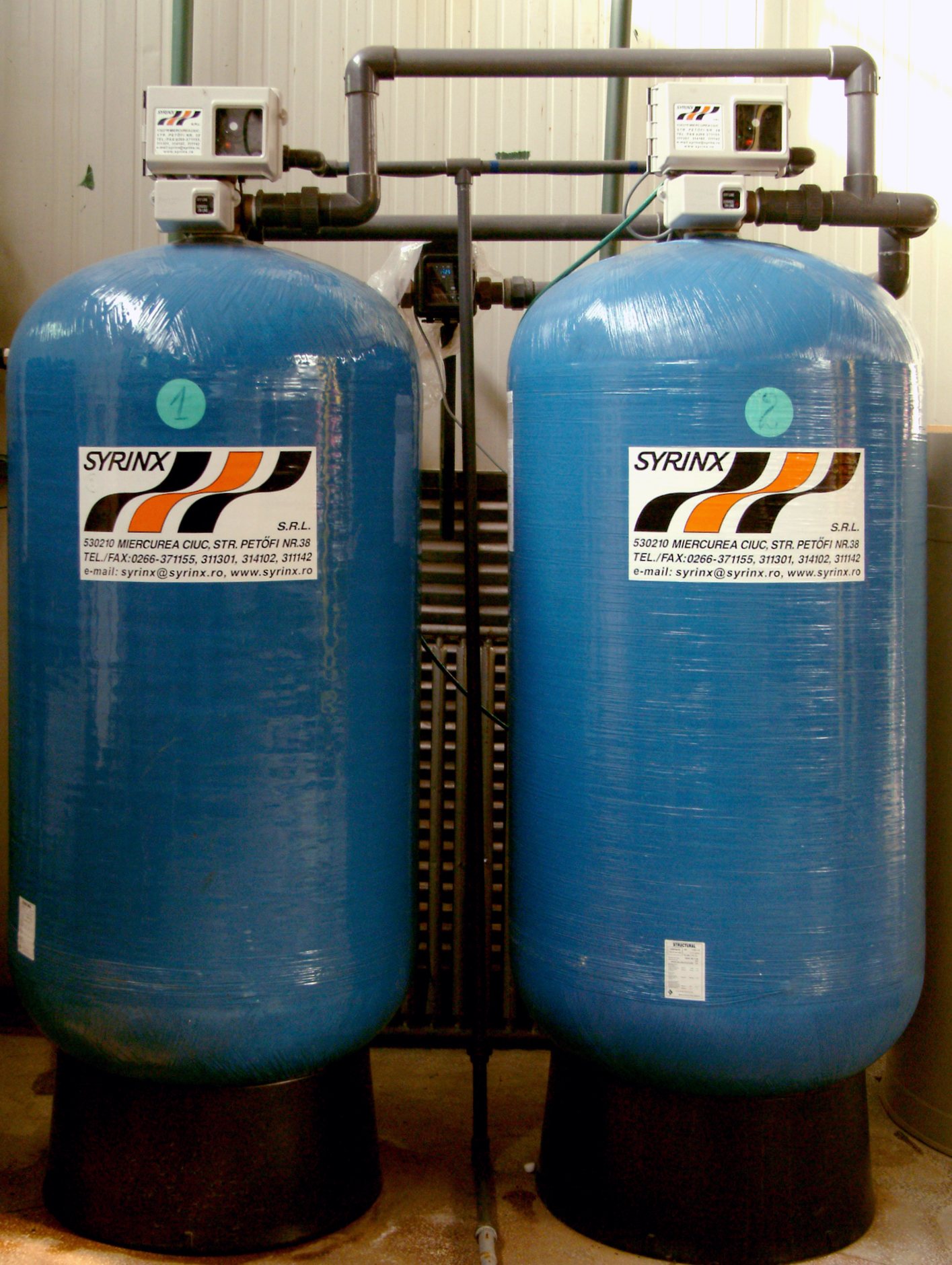 Instalatie de filtrare cu carbune actic 25-30 mc/h