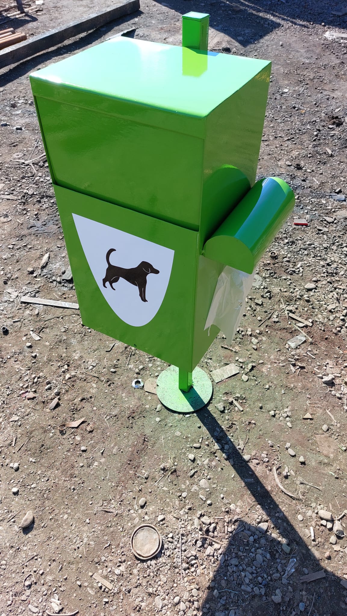 Cos pentru excremente de animale