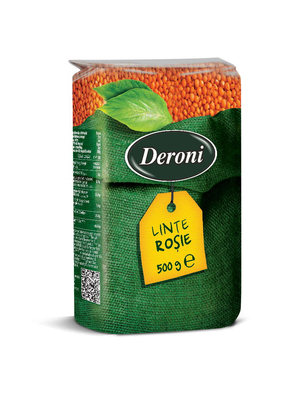 LINTE DERONI ROSIE 500 G