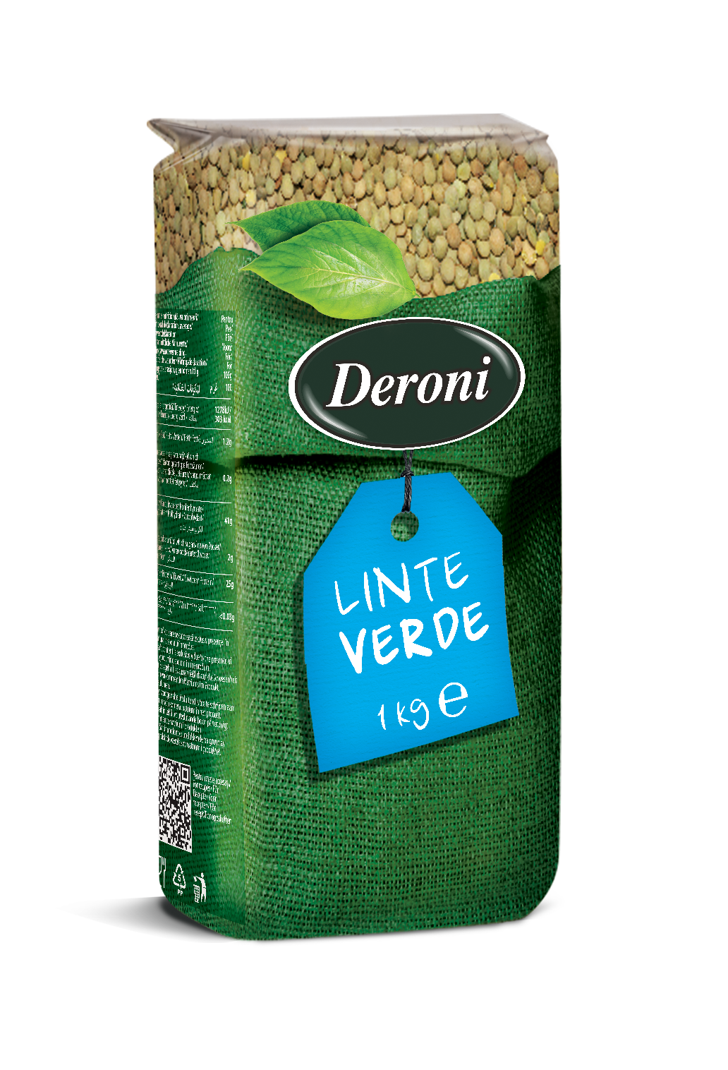 LINTE DERONI VERDE 1 KG