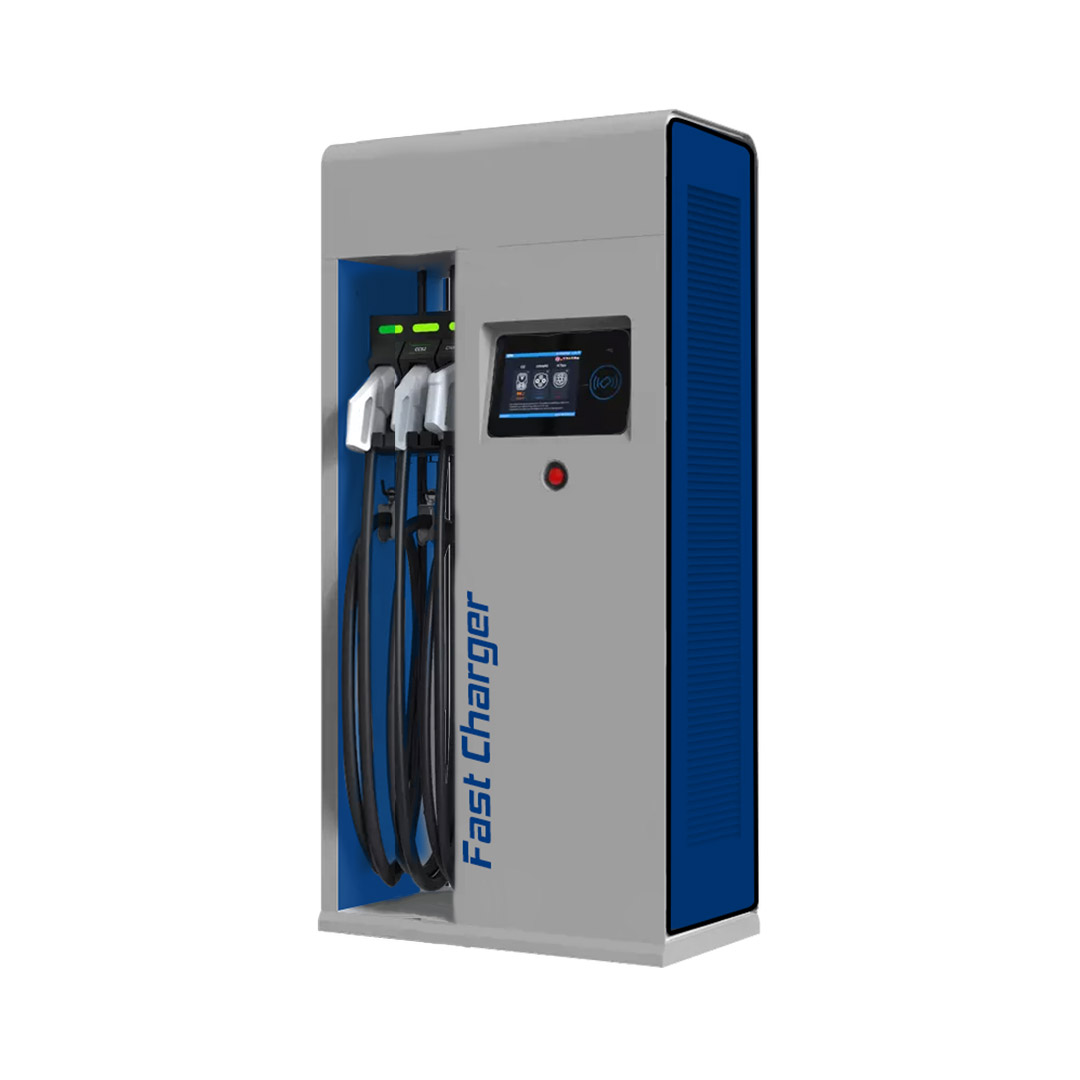 Statie incarcare AMPEVO DC 60 kW AC/CCS2/CHAdeMO