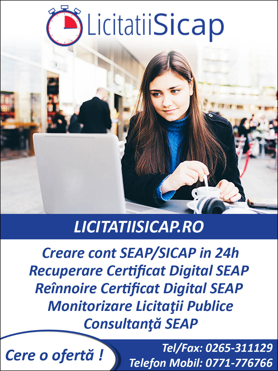 Creare cont SEAP