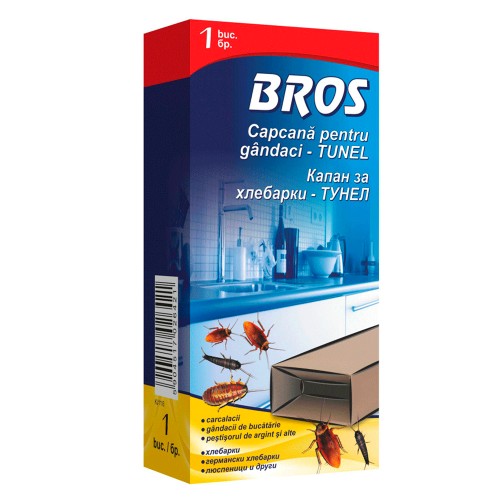 Capcana tunel cu lipici impotriva gandacilor de bucatarie