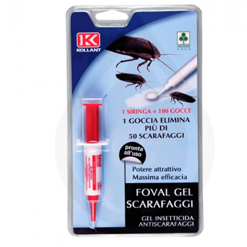 Gel pentru combaterea gandacilor de bucatarie Foval Gel