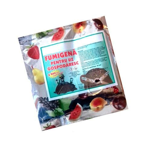 Fumigene cu sulf pentru cartite