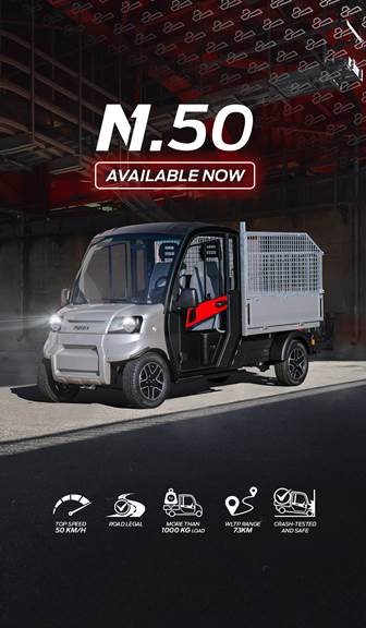 Autoutilitara pur electrica N1, marca MELEX – disponibila acum pentru comanda!!!
