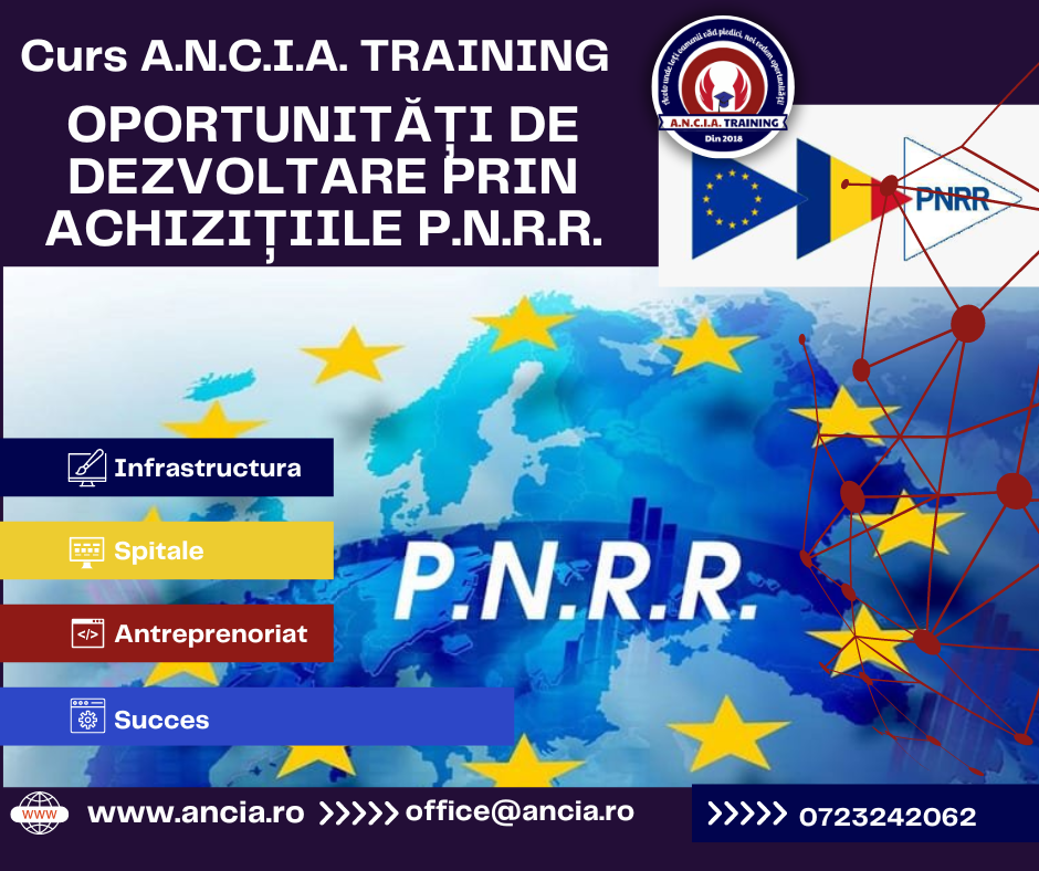 OPORTUNITĂȚI DE DEZVOLTARE PRIN ACHIZIȚIILE EFECTUATE PRIN P.N.R.R.