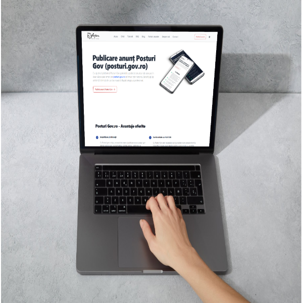 Publicare anunț de concurs cu Posturigov.ro APP