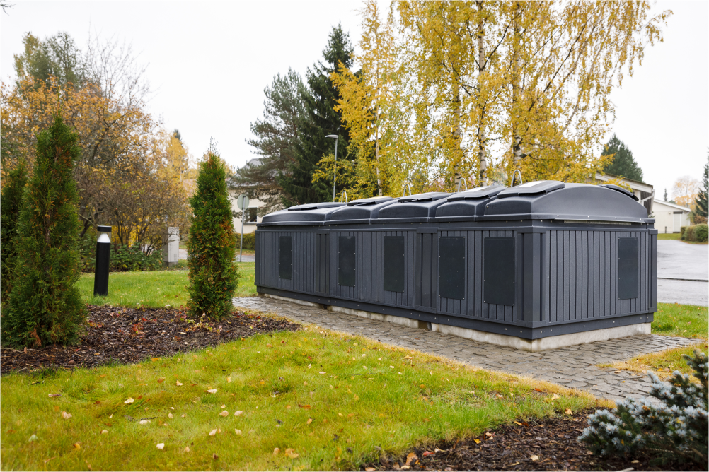 Containere semi-îngropate