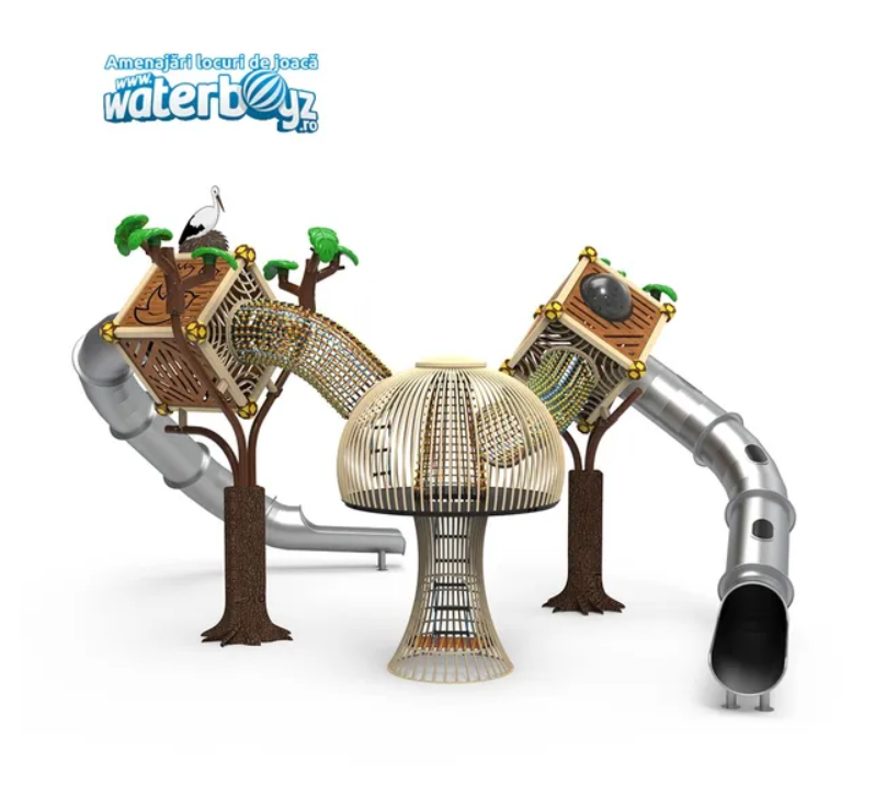 Loc de joaca de exterior Treehouse 1