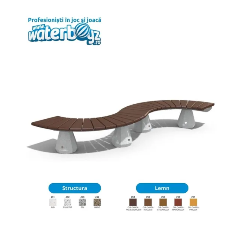 Banca parc Urban Beton model 10