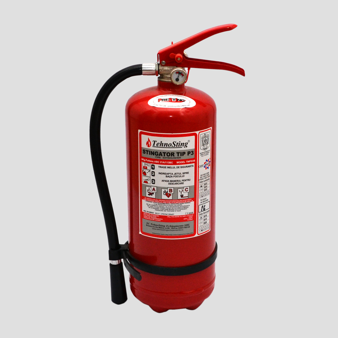 Stingator portabil cu pulbere tip P3