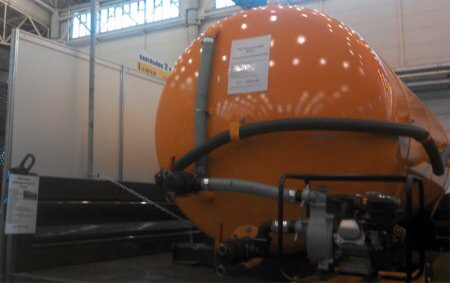 Cisterna 4000 l cu motopompă