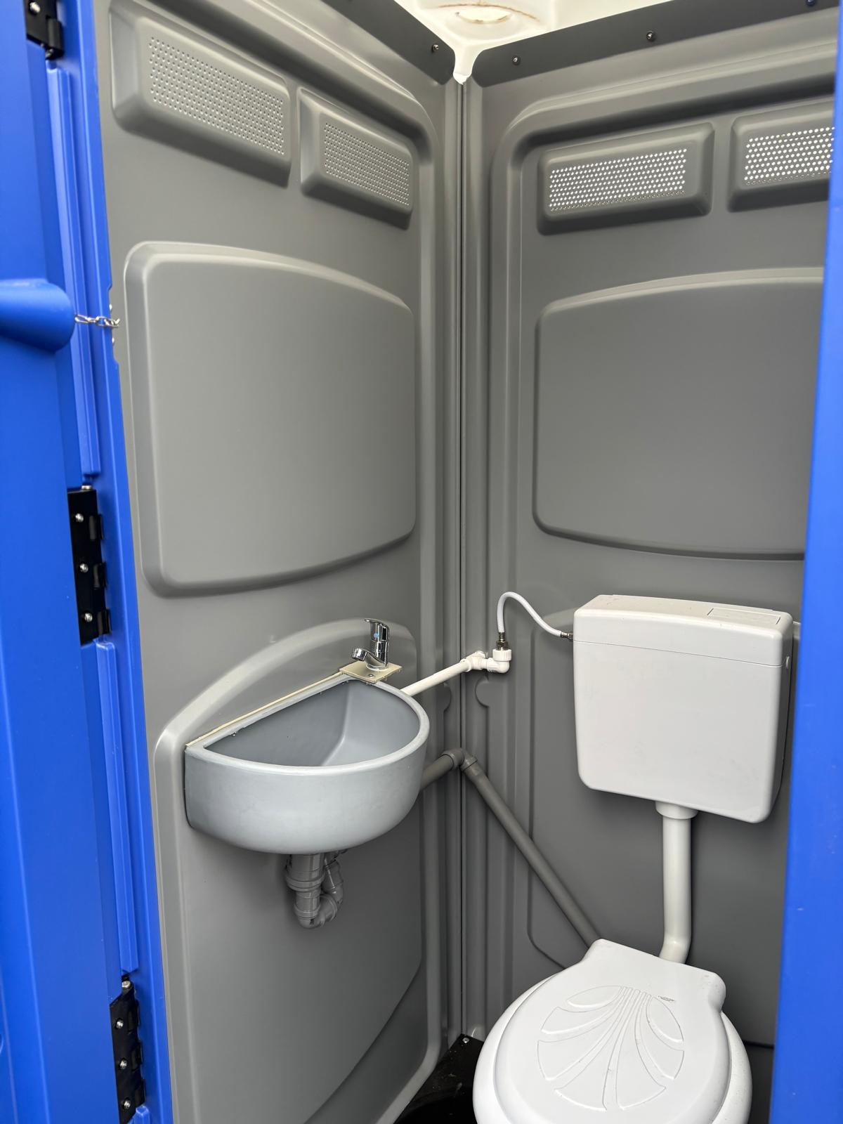 Toaleta ecologică portabilă Athena – model racordabil cu scaun englezesc