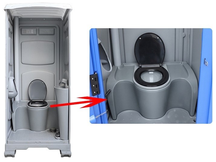 Toaletă ecologică portabilă Athena M01P1 – compactă, accesibilă și ușor de utilizat