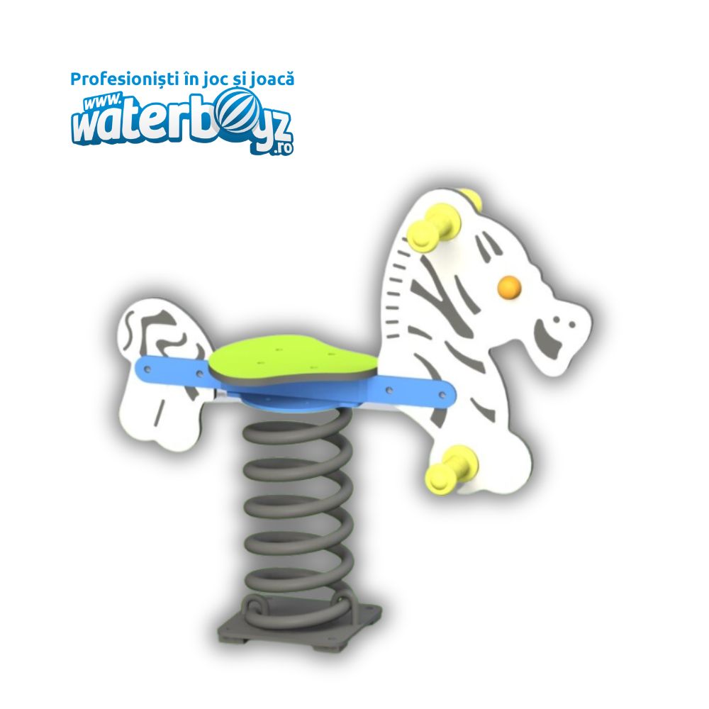 Balansoar pe arc Zebra