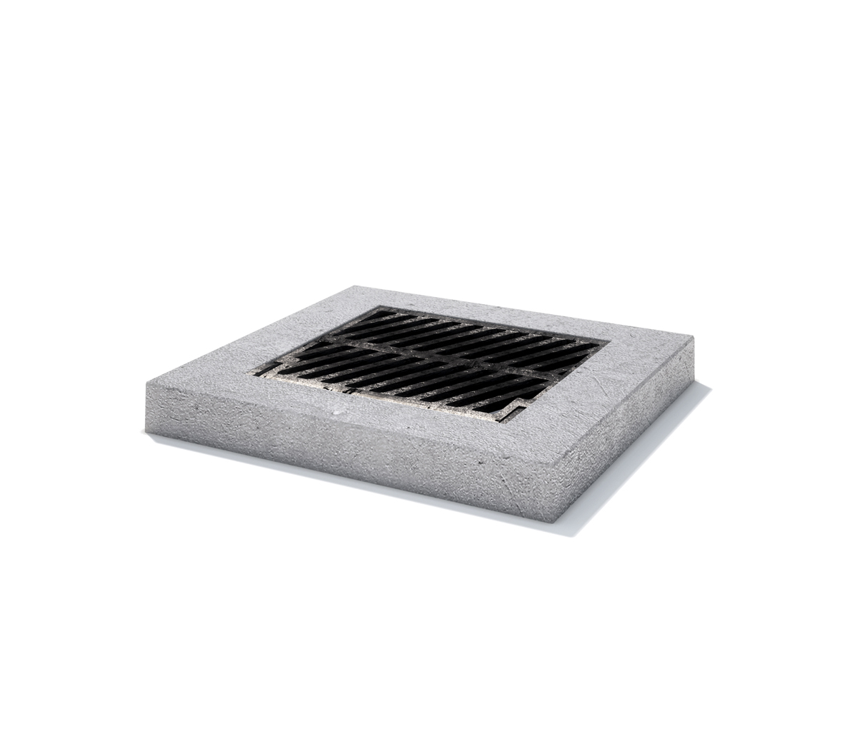 Capac necarosabil rectangular