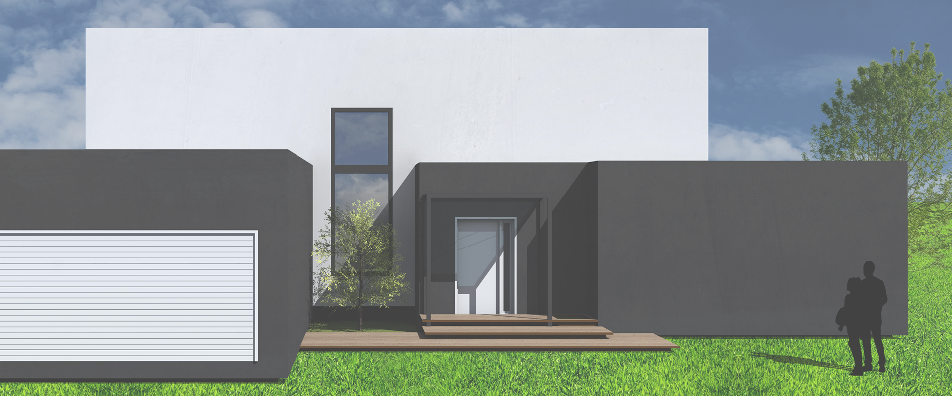 Case pe structură metalică