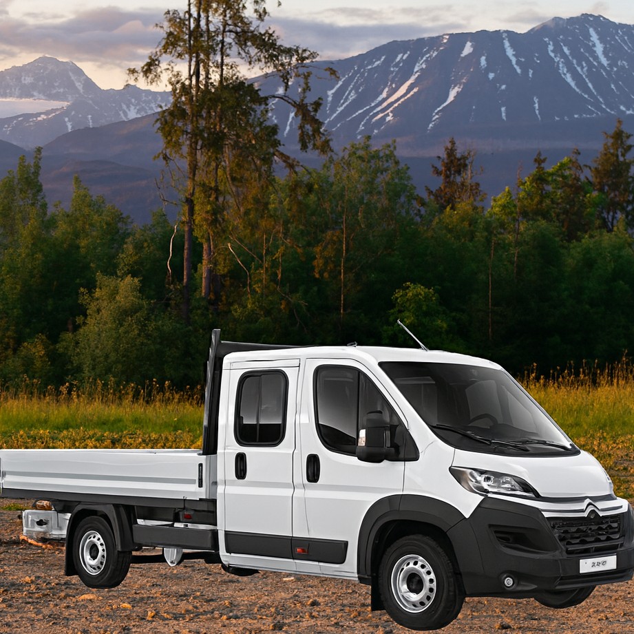 Citroen Jumper CABINA DUBLA cu basculanta TRILATERALA