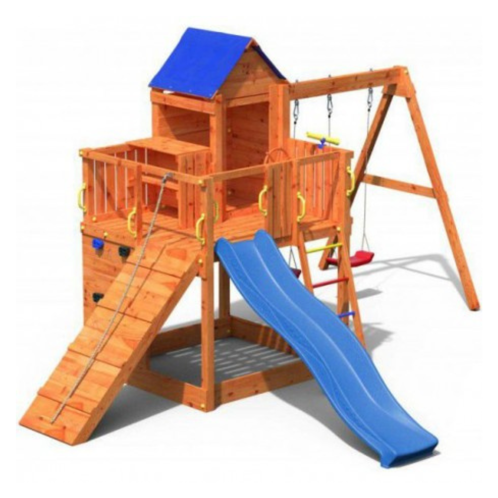 Complex de joacă copii 7în1, Fungoo Treehouse