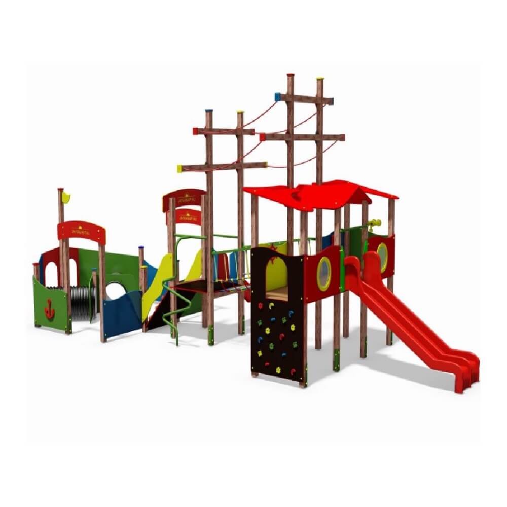 Complex de joacă pentru uz public - Vapor mediu