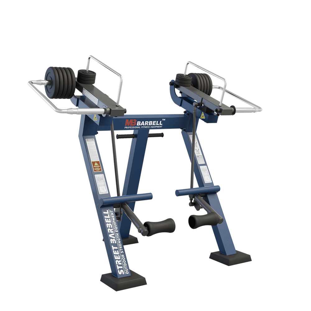 Aparat fitness de exterior pentru extensii picioare