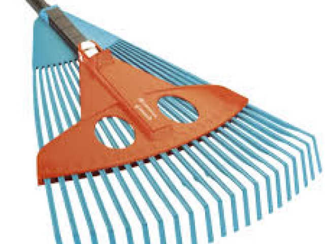 Grebla plastic pentru frunze