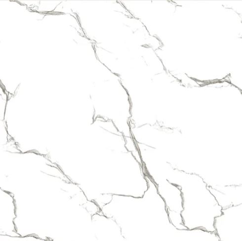 Gresie interior Lucinda White, lucioasa, alb,60x60, rectificata