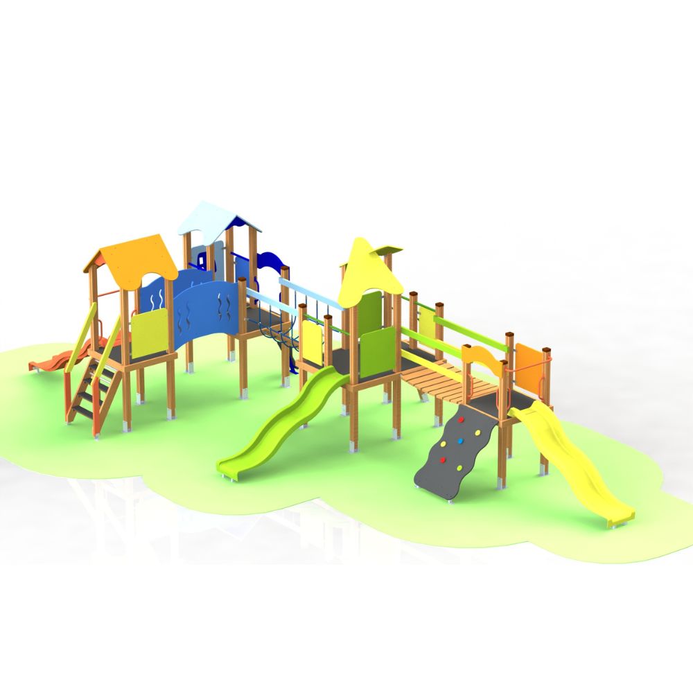 Loc de joaca de exterior Happy Nature 24